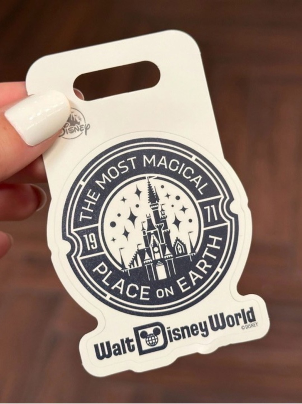 Walt Disney World 'The Most Magical Place on Earth' Sticker -